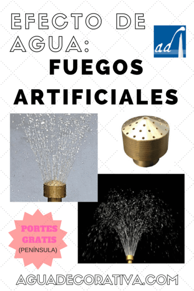 Buses pour fontaines de jardin ❂ FIREWORKS 1/2" ❂ (BF030)
