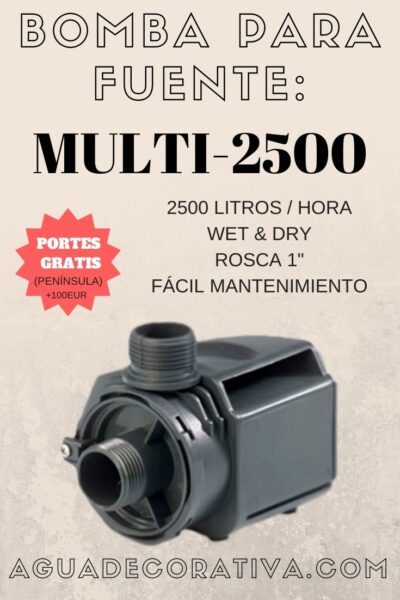 BOMBA-PARA-FUENTE-MULTI-2500-MOTOR-DE-AGUA-PARA-FUENTES-DE-JARDIN-TOBERAS-CAÑOS-BOQUILLAS